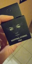 Cadena de mapeo Microblading de 10m, marcador de cejas preincrustado, hilo de tatuaje, cejas, punto de tatuaje, cadena PMU
