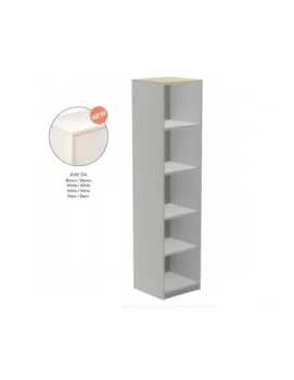 

WARDROBE ROCADA SERIALS STORE 195x45x45 STRUCTURE WHITE/WHITE CAP