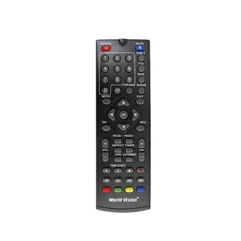 

Remote control for receiver World Vision T36, T56, DSR-590I, Selenga T50 DVB-T2, PT-400, T126, T59, T59M