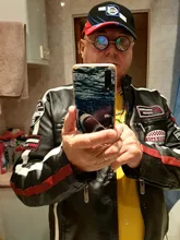 Jackets Motor-Biker Coat Men Patchwork Vintage-Style Winter New-Fashion Autumn PU Aliksada
