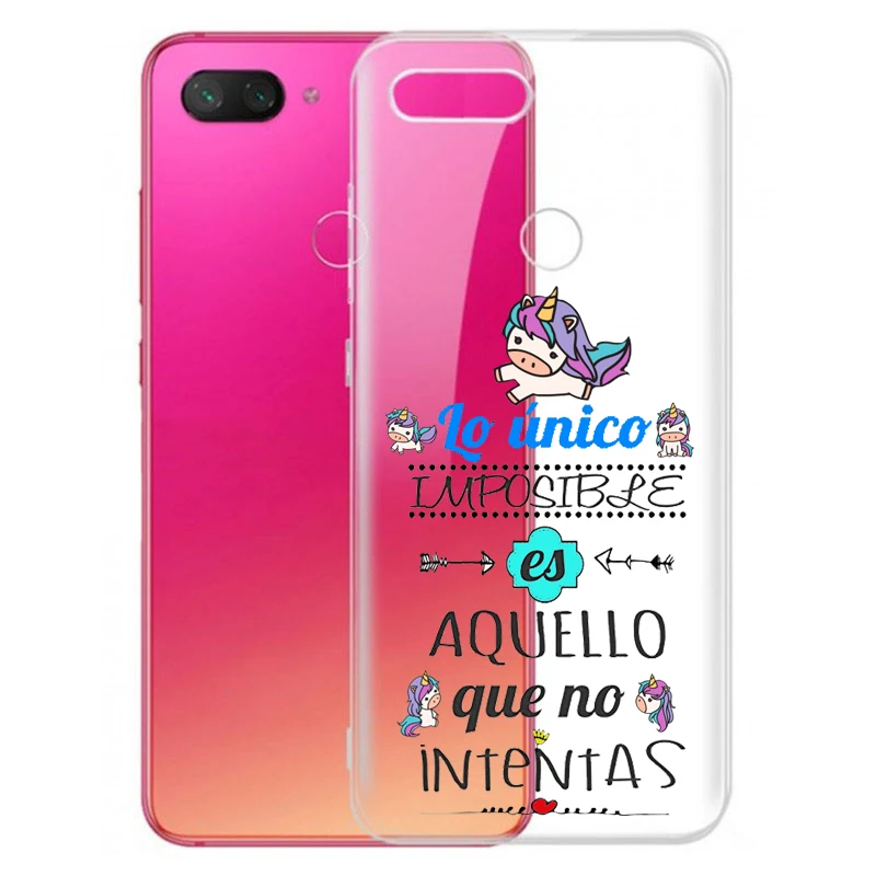 Чехол-подставка из ТПУ Xiaomi mi 8 | mi 8 Lite Frase Unico с рисунком единорога