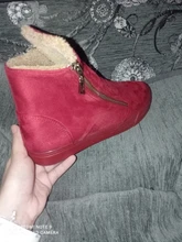 Botas de nieve con cremallera para mujer, zapatos cálidos de felpa para invierno, a la moda, tobilleras de marca, 2020
