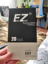 EZ-cartucho de Agujas para tatuaje Revolution, delineador redondo #10 (aguja de 0,30mm) RC1003RL RC1005RLRC1007RL RC1009RL RC1014RL 20 unids/lote