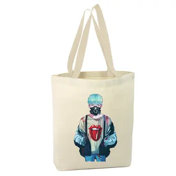 

Angemiel Bag BTS Suga Cool Fanart Shopping Beach Tote Bag