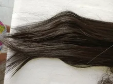 Links-extensiones de pelo ondulado brasileño, 1/3/4 mechones rectos, Color Natural, 28, 30, 32, 34, 40 pulgadas, extensiones de cabello Remy