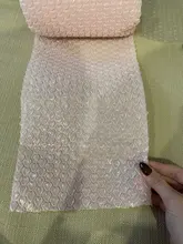 Mini rollo de burbujas de aire en forma de corazón para fiestas, rollo de espuma para regalos, decoración de boda, urdimbre, color rosa, 20cm x 5m