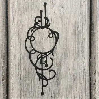 

ArtScrap Victorian ornament For Metal Cutting Stencils For DIY Scrapbooking Craft Embossing Die Cuts | Art: 241