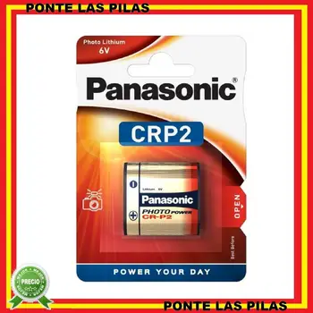 

Single cell BATTERY Panasonic CRP2 6V CR-P2 CAMERA PHOTO lithium BATTERY