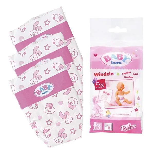 Accesorios para Baby Born Diapers Bandai (5 pcs)| | - AliExpress