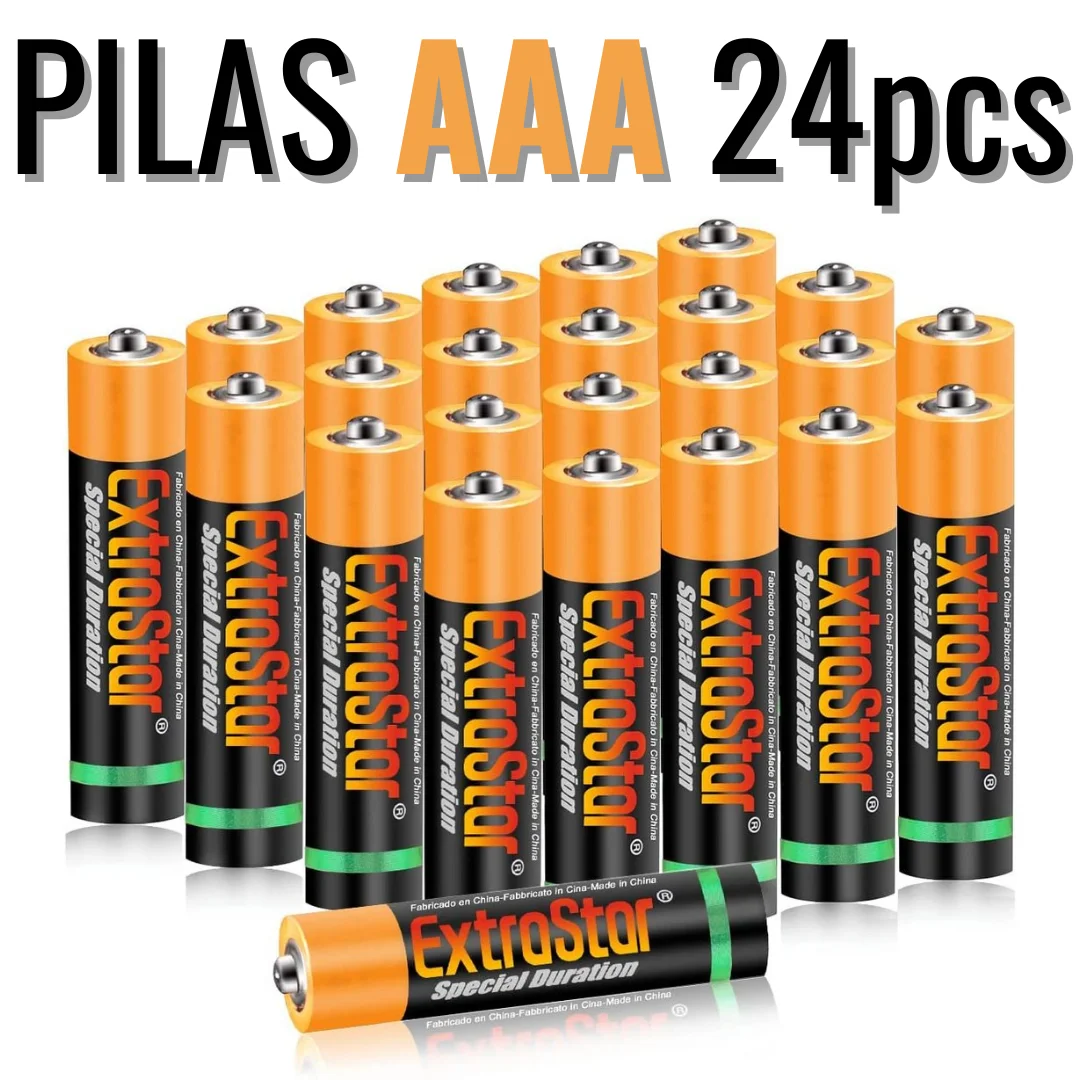 Liqui - Duracell Pilas Alcalinas AAA de Larga Duración - Pack de 2