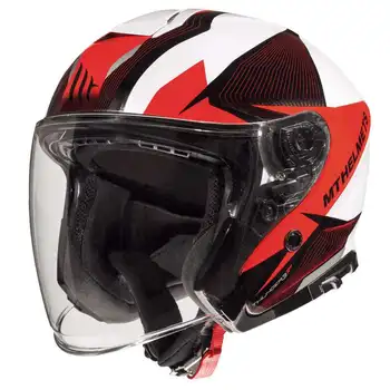 

HELMET MT THUNDER 3 SV JET VENUS WHITE and RED