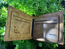 Cartera corta de Anime japonés Death Note/ Attack on Titan/ One Piece/ Game OW con bolsillo para monedas y cremallera, Poucht Billetera