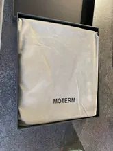 Moterm-Agenda de anillos de lujo con carpeta de anillos plateados, organizador de Agenda, diario, Bloc de notas, cuaderno de bocetos, A5, 30 MM, nueva serie