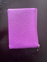 Monedero de cuero de moda para mujer, cartera para Cambio, Mini monedero con cremallera, carteras con llavero para niños, 2019