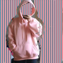 LAPPSTER-Sudadera con capucha para hombre, ropa deportiva masculina de gran tamaño, con bordado, estilo Harajuku coreano, disponible en 7 colores, disponible en color negro, 2020