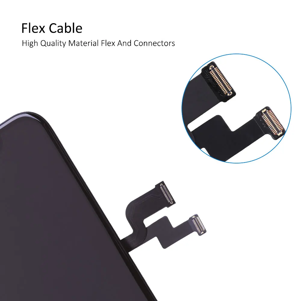EK Soft OLED For iPhone X LCD Display Touch Screen