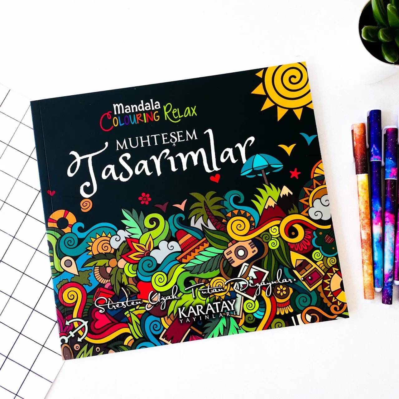 Mandala Colourıng Relax Boyama Kitabı yetişkinler için hobi boyama  kitapları boyama kitabının stresi hafiflet - AliExpress