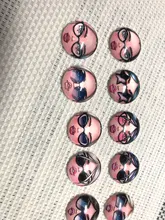 Matryoshka rusa, 10 Uds., mezcla de 12mm/18mm/20mm/25mm, cabujones redondos de cristal para hacer fotos