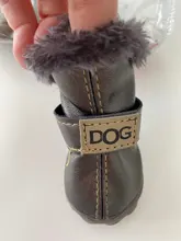 Invierno zapatos para perros caliente botas de nieve impermeable de 4 unids/set perros pequeños de algodón antideslizante XS para Pug ChiHuaHua producto para mascotas PETASIA