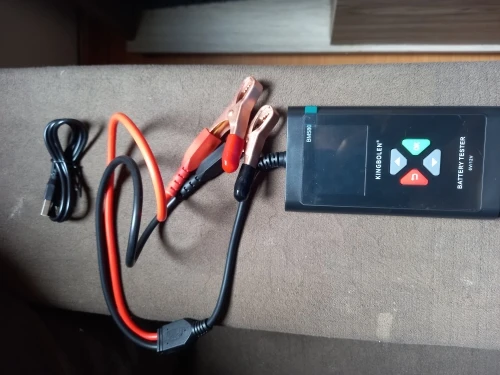 Отзыв о товаре Автомобильный тестер батареи KINGBOLEN BM580 12V 6V CCA Circut тестер Cranking зарядка инструменты BM550 Автомобильный анализатор батареи от пользователя B***r