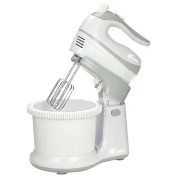 

Blender Mixer 500w, with bowl's swivel 3 LTR capacity. 5-speed switch and function TURBO. Kneading machine THULOS