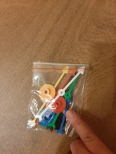 Flecha de 100mm para juego de mesa y ajedrez, accesorios de juego de cartas, 10CM, 6 uds.