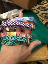 Dog-Accessories Collars Engraved Pet-Puppy Printed Custom Personalized Fashion Nylon