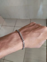 Pulsera de cadena cubana para hombre y mujer, brazalete clásico de acero inoxidable, 3/5/7mm de ancho, regalo de joyería, nueva moda, 2020