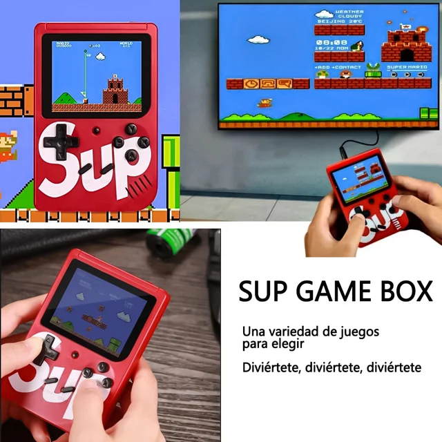 Consola Retro SUP Game Box Plus 400 en 1 - Nebitel