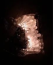 String-Lights Bulb Light-Lawn Solar-Lamp-Decoration Garden Outdoor Waterproof Christmas
