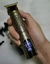 Cortadora de pelo profesional impermeable para hombres, Afeitadora eléctrica para Barba, Máquina para cortar cabello