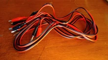Lead-Clip Banana-Plug Multimeter-Test Black 1meter To Red And Cord for 1pcs Wholesale