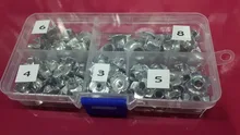 Four-Claws Nut Hardware Tee-Nut Speaker Furniture Blind Zinc-Plated M4 M6 M8 M5 M3 80pcs