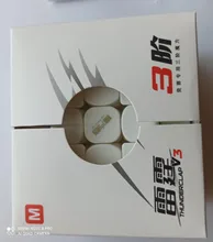QiYi-cubo mágico sin etiqueta magnético Thunderclap V3 M 3x3x3, rompecabezas profesional, imanes de velocidad, 3x3