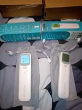 ELERA-termómetro Digital infrarrojo LCD para bebés, medidor de temperatura corporal sin contacto para la frente y la oreja