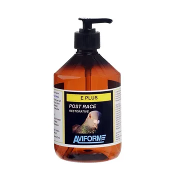 

E-PLUS prebiotic recovery liquid and electrolytes for pigeons