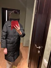 Down-Jacket SEMIR Winter Women Outwear Hooded Long New Waist for Fur-Collar Loose Young-Girl