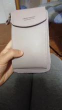 SHUJIN de las mujeres hombro Mini bolsos de cuero las correas del teléfono móvil de tarjeta grande soportes monedero bolso de dinero bolsillos bolsas pequeñas