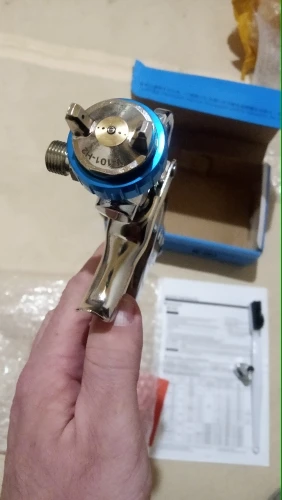 Отзыв о товаре Японская модель, распылитель HVLP W101 134G, ручной распылитель краски для автомобиля, мебели, распылитель краски 0,8/1,0/1,3/.8 мм от пользователя I***v