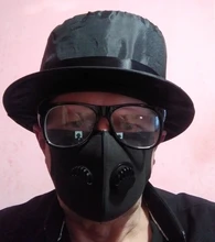 Mascarilla reutilizable Pm2.5 para ciclismo, máscara a prueba de viento, niebla, niebla, contaminación, transpirable, protección para los ojos, 2020, 1 unidad