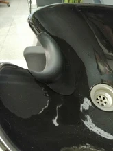 Almohada de descanso del cuello para lavado de pelo, cojín de lavabo para Spa, Belleza del cabello, champú, Bol, accesorios de peluquero, fregadero de silicona