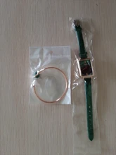 Relojes elegantes con correa de cuero para Mujer, pulsera de cuarzo a la moda, conjunto de negocios, 2 uds., envío directo