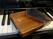 Musical-Instrument Accessories Piano-Gecko Thumb Wooden Hluru Kalimba 21-Key 17 