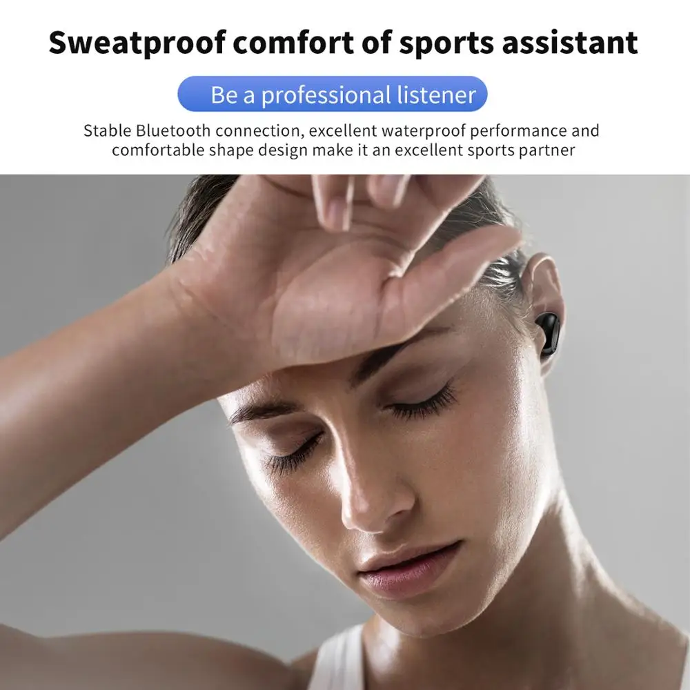G5S TWS Bluetooth V5.0 беспроводные наушники супер бас наушники спортивные водонепроницаемые наушники микрофон автоматическое соответствие с внешним аккумулятором