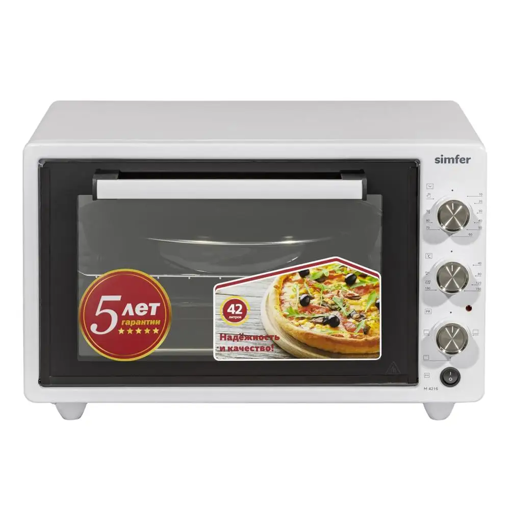 Мини-печь Simfer M4216 серия Albeni Plus, 4 режима работы, 2 противня, вертел
