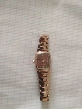 Reloj de pulsera de oro rosa para mujer, de lujo, de acero inoxidable, con diamantes de imitación, elipse, creativo, de cuarzo