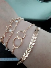 Pulsera de cadena multicapa con hojas mezcladas para mujer, 31 estilos, bohemio, mapa de letras, cristal geométrico, pentagrama infinito