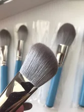 Foundation Eyeshadow Blush Synthetic-Hair-Brushes Iris-Series Beauty Mydestiny Set-Powder