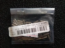 Tubo de alambre de pesca de latón, manguitos de prensado de doble cilindro, Conector de aparejos, accesorios de pesca de alta resistencia, 100 Uds.