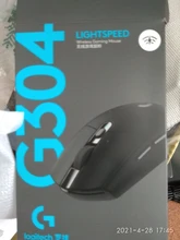 Logitech-ratón inalámbrico G304 G305 para juegos de ordenador, ergonómico, 2,4G, motor de héroe, 12000DPI, para LOL, PUBG, Fortnite, Overwatch, CSGO